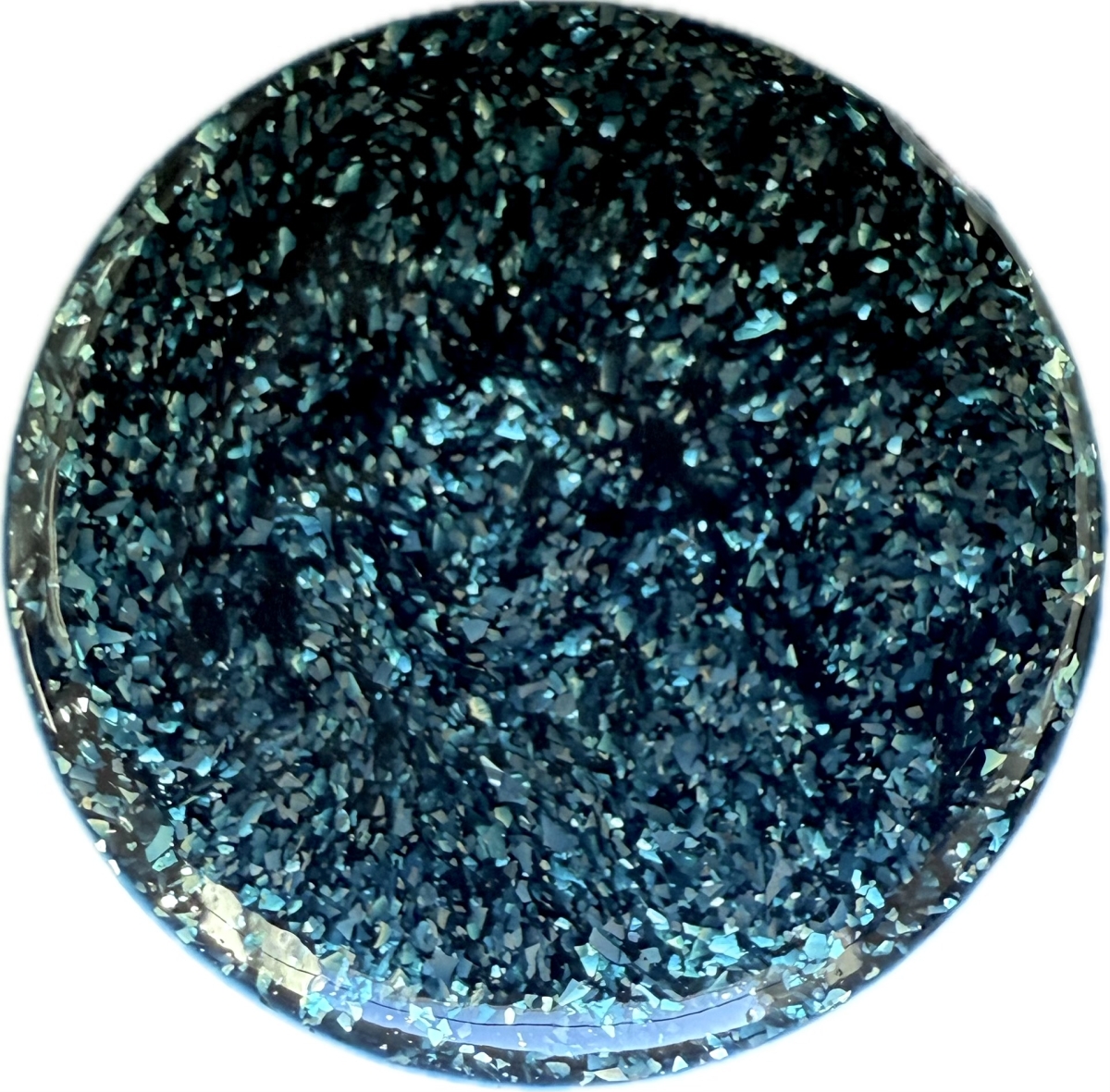 Chrome Glam Gel blau